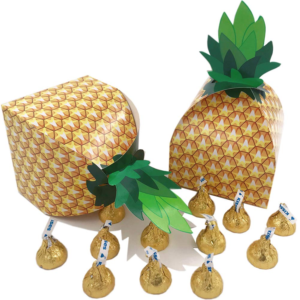 Amazon.com: Suponey Pineapple Party Favor Boxes Large